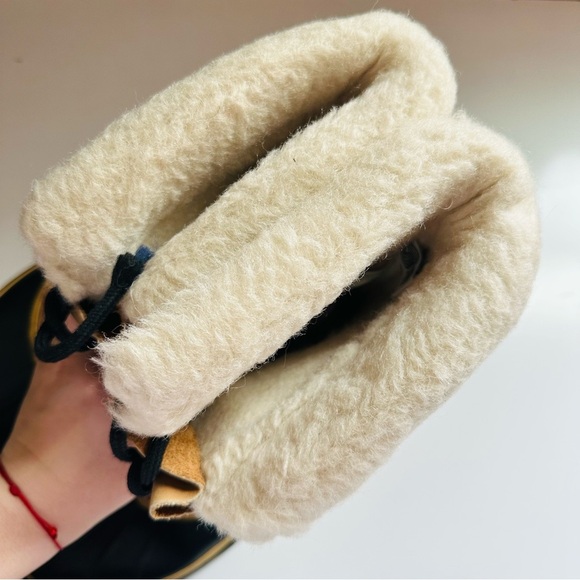 Sorel Caribou Waterproof Winter Boots - Tan and Black - Picture 6 of 9